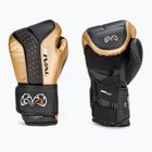 Guanti da boxe Rival RB10 Intelli-Shock Bag nero/oro