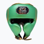 Casco da boxe Rival RHG100 Professional Headgear verde/oro
