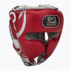 Casco da boxe Rival RHG100 Professional Headgear red/silver/grey
