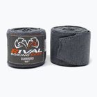 Rival Guerrero Handwraps 457 cm bende da boxe grigio scuro