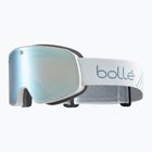 Occhiali da sci Bollé Nevada bianco blu metallizzato opaco/azzurro