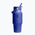 Borraccia termica Hydro Flask Wide Flex Straw Travel 621 ml capri blue