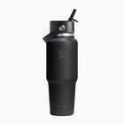 Borraccia termica Hydro Flask Wide Flex Straw Travel 946 ml black
