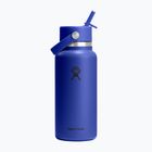 Borraccia termica Hydro Flask Wide Flex Straw 946 ml Capri Blue