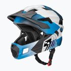 Casco da ciclismo per bambini Rockbros 10110061001 Kids Helmet blue/white/black