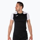 Maglia da corsa Joma Record II da uomo, nero/bianco