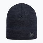 Berretto invernale BUFF Lightweight Merino Wool solid night blue