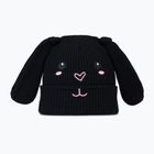 Cappello invernale per bambini BUFF Knitted Fun con coniglio nero