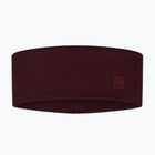 Fascia per la testa BUFF Merino Wide garnet