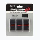 Overgrip per racchette da padel Bullpadel GB-1201 Comfort Absorbent 3 pcs. black