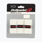 Overgrip per racchette da padel Bullpadel GB-1200 Comfort 3 pcs. white
