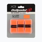 Overgrip per racchette da padel Bullpadel GB-1705 Senso Absorbent 3 pcs. fluor orange