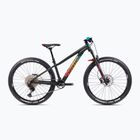 Bicicletta per bambini Orbea Laufey 27 H10 2023 nero opaco/arcobaleno