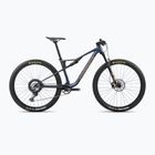Orbea Oiz H30 2024 blu polvere di luna / arancio leo mountain bike