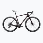 Bicicletta Gravel Orbea Terra M31e Team 1X 2024 vino rosso carbonio vista
