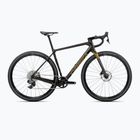 Bicicletta Gravel Orbea Terra M31e Team 1X 2025 cosmic carbon view/verde oliva metallizzato