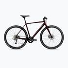 Orbea Vector 35 2025 rosso bordeaux metallizzato city bike