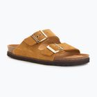 Genuins Hawaii Velour camel infradito da donna