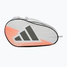Borsa per padel adidas Control Racket Bag 2026 white/orange