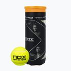Palle da padel NOX Pro Titanium 3 pcs yellow