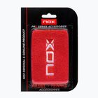Fasce da polso in spugna NOX Wristband with Logo 2 szt. white/blue