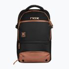 Zaino per padel NOX Luxury Open Series Backpack 30 l black/brown