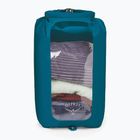Sacco a secco Osprey con finestra 35 l, blu, fronte acqua