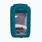 Sacco a secco Osprey con finestra 35 l, blu, fronte acqua