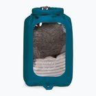 Sacco a secco Osprey con finestra 6 l, fronte acqua, blu