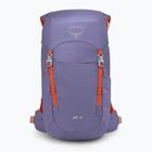 Zaino da trekking per bambini Osprey Jet 18 l euphoria purple/ mars orange