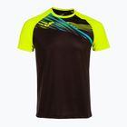 Maglia da corsa Joma Elite X nero/giallo fluo da uomo