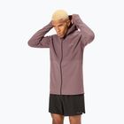 Giacca da corsa NNormal Active Warm albergini/viola da uomo