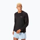 NNormal Merino running a maniche lunghe da uomo, nero