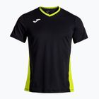 Maglietta da tennis da uomo Joma Court nero/verde