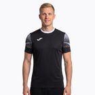 Maglia da corsa Joma Elite XI da uomo, nero/antracite