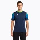 Maglia da corsa Joma Elite XI da uomo, blu/fluor verde