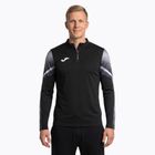 Felpa da corsa uomo Joma Elite XI nero/antracite