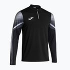 Felpa da corsa uomo Joma Elite XI nero/antracite