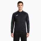 Felpa da corsa uomo Joma Elite XI Full Zip nero/antracite