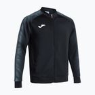 Felpa da corsa uomo Joma Elite XI Full Zip nero/antracite