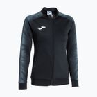 Felpa da corsa da donna Joma Elite XI Full Zip nero/antracite