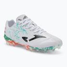 Scarpe da calcio Supercopa AG da uomo bianco/turchese
