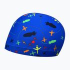 Cuffia da nuoto per bambini RAS Patterned Elastane aero blue