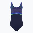 Costume intero da donna RAS Bruit Spa Back navy