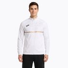 Felpa da running Joma Record III Full Zip da uomo, bianco