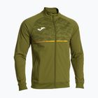 Felpa da corsa Joma Record III Full Zip kaki da uomo
