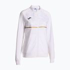 Felpa da running Joma Record III Full Zip da donna, bianco
