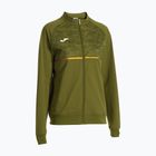 Felpa da corsa Joma Record III Full Zip verde da donna