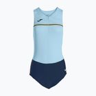 Costume da bagno triathlon donna Joma Record III Body celeste-navy
