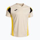 Maglietta da uomo Joma Montreal beige/giallo